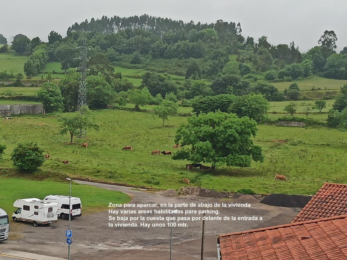 Duplex Con Vistas Al Picu Pienzu, Colunga Apartment Luaran gambar